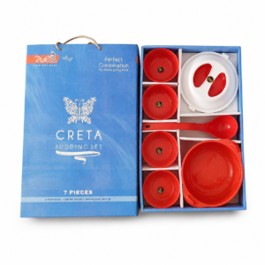 Creta 7-Piece Pudding & Dessert Serving Set