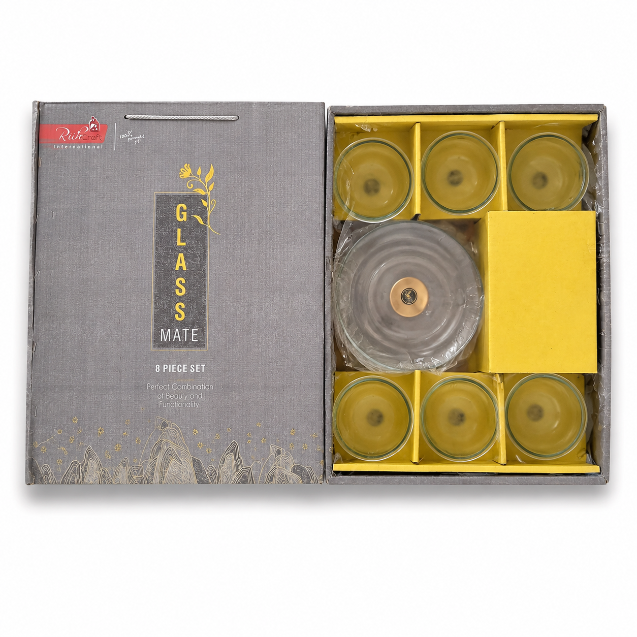 Happy Time 10-Piece Pudding & Dessert Set - Beige - Image 4