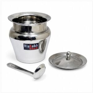 Rishabh Gold Steel Utility Container - 350 ml