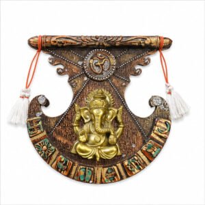 Golden Ganesha Ornate Decorative Frame