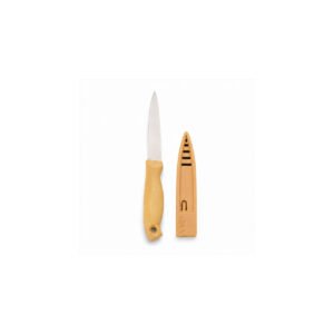 Wooden Handle Kitchen Knife Set of 2