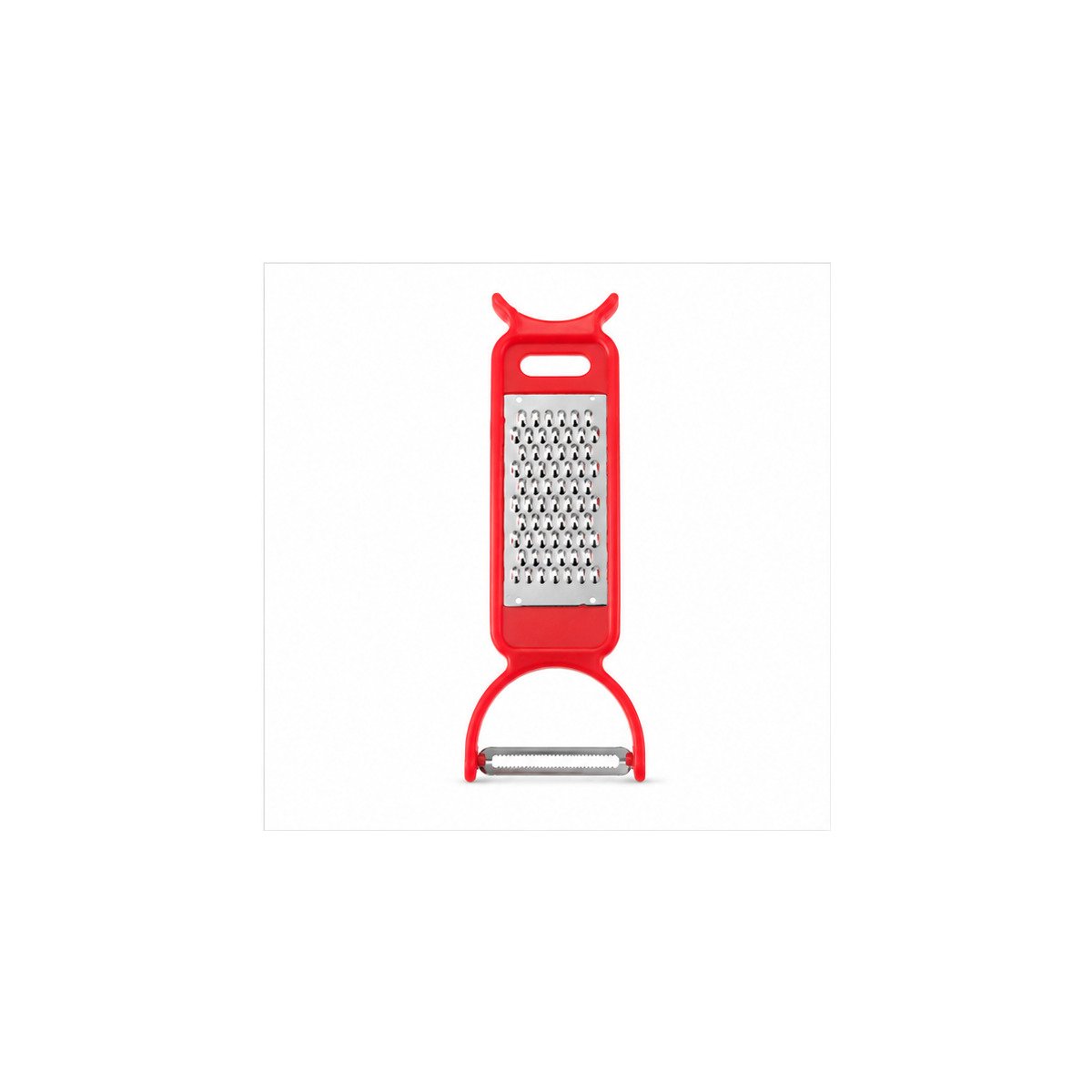 Multipurpose Red Hand Grater and Slicer