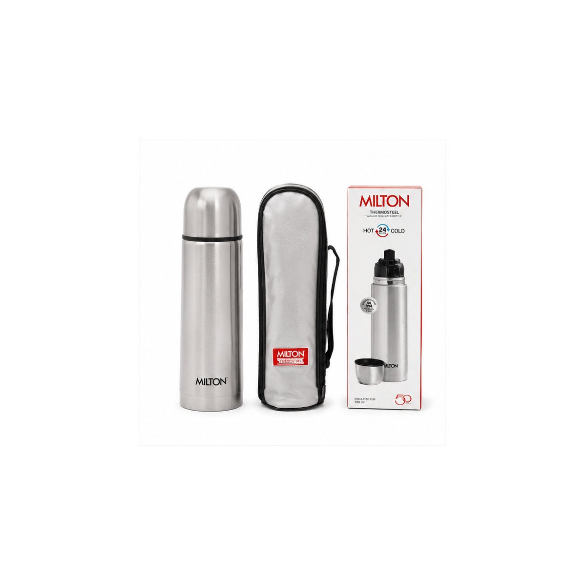 Insulated Stainless Steel Flask with Cup