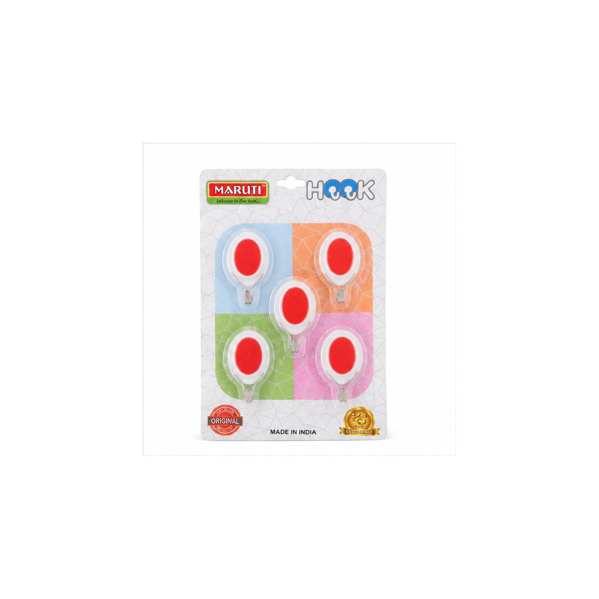 Colourful Multipurpose Mini Hook Set