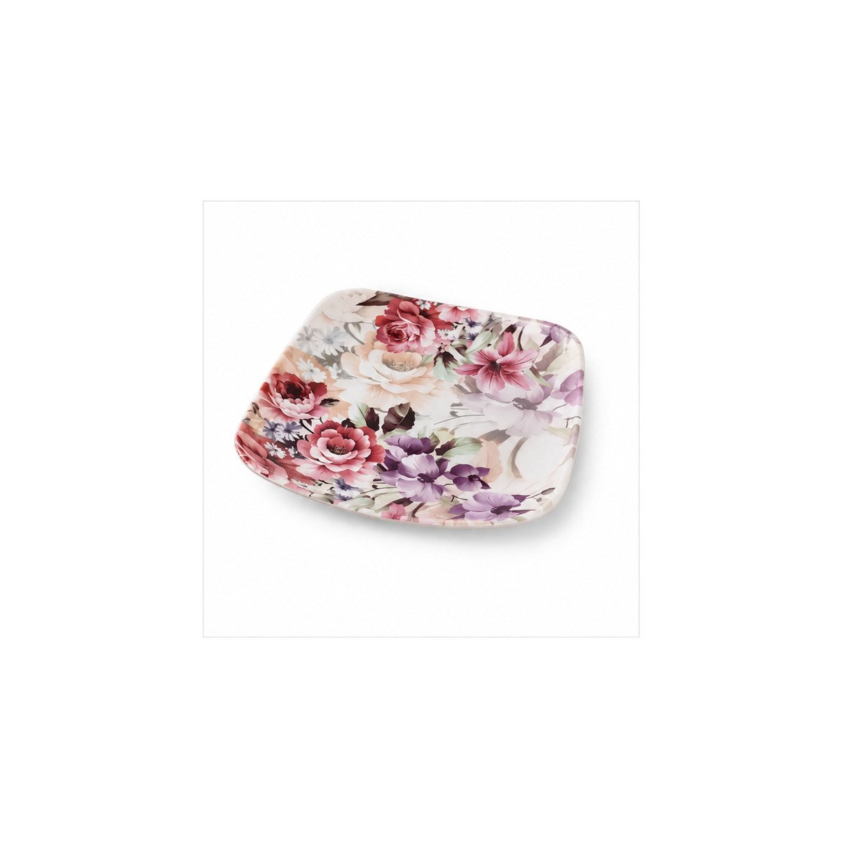 Floral Rectangular Serving Tray - Image 2