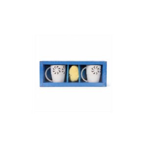 Blue Boxed Mug Set of 3