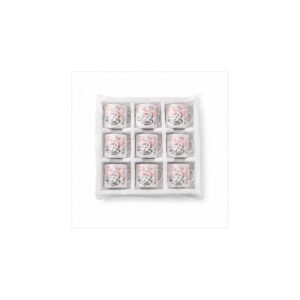 White Printed Cup Set of 12