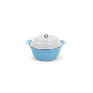 Blue Insulated Casserole with Lid