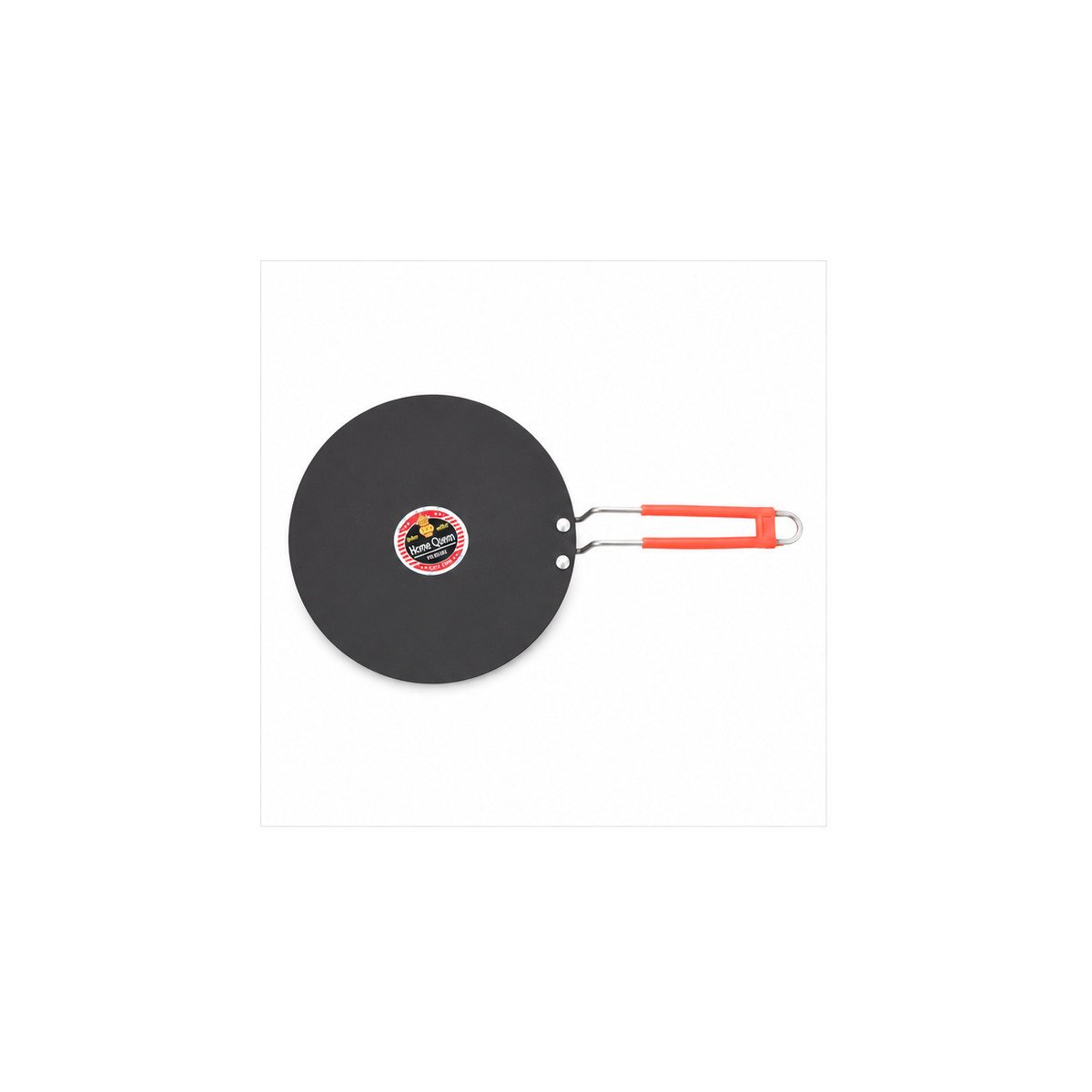 Non-Stick Frying Pan with Orange Handle