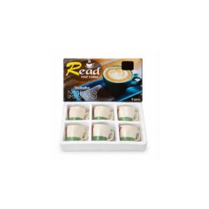 6 Pcs Designer Tea Cup Set