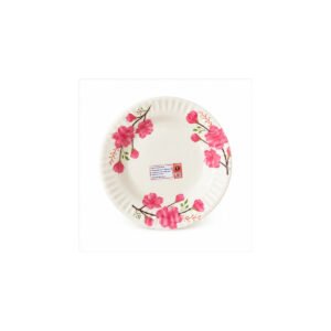 Floral Plate Set set of 4