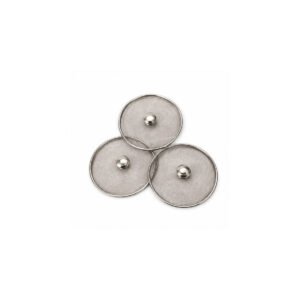 Round Stainless Steel Lid Set of 3