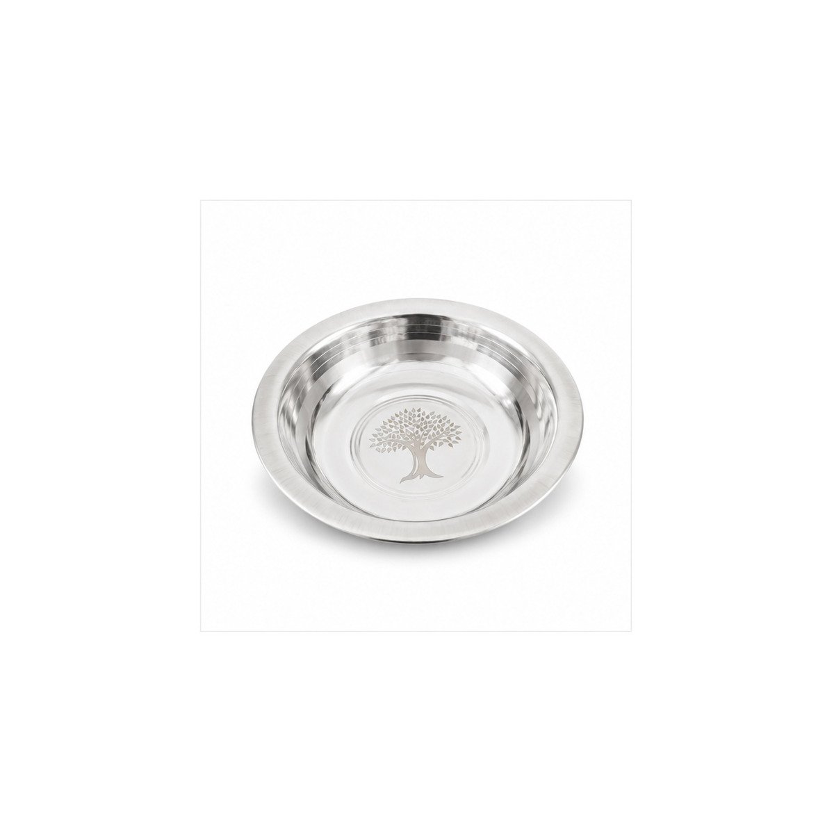 Stainless Steel Everyday Dinner Plate