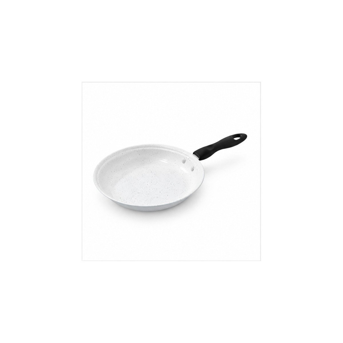 White Non-Stick Frying Pan - Image 2