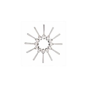 Stainless Steel Spoon Set of 12 Round Display