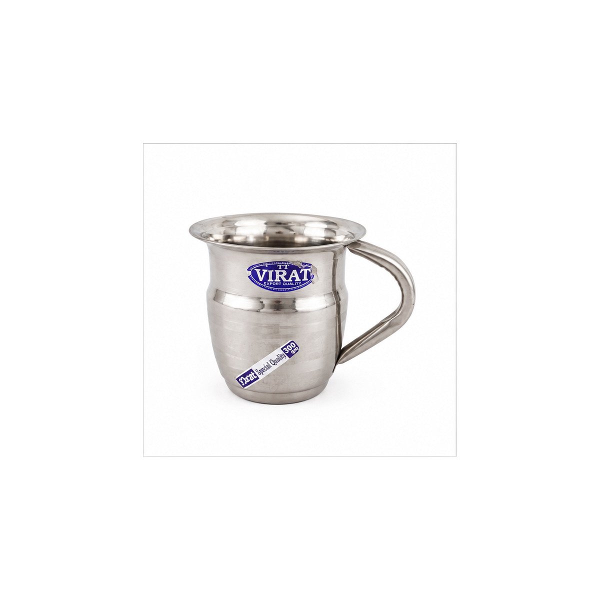 Stainless Steel Mug with Handle - Image 2
