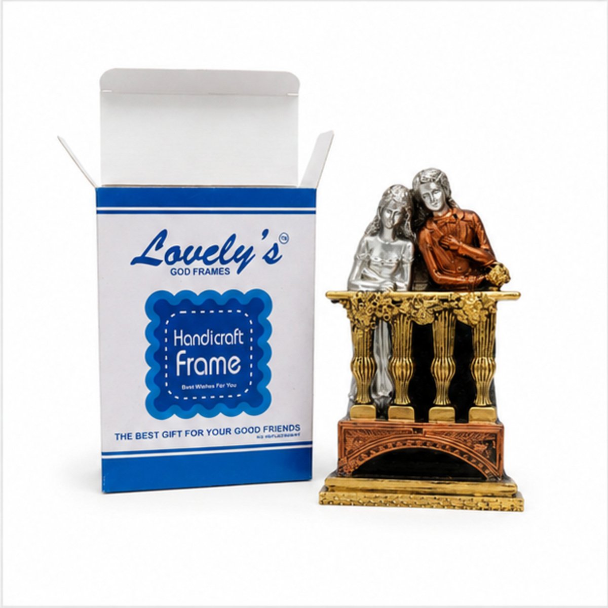 Antique Couple Balcony Decorative Table Frame - Image 3