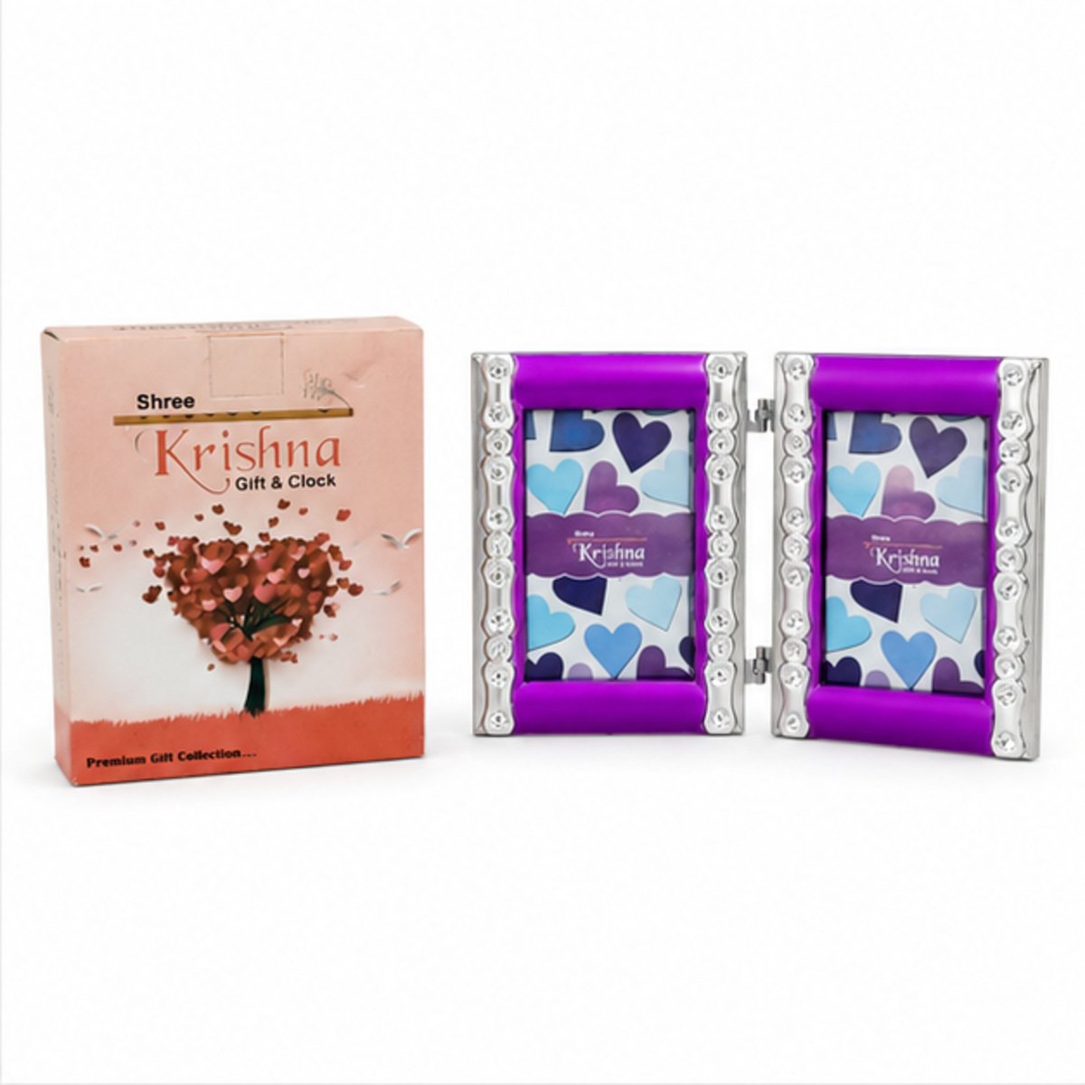 Silver Guitar & Heart Love Photo Frame - Image 2