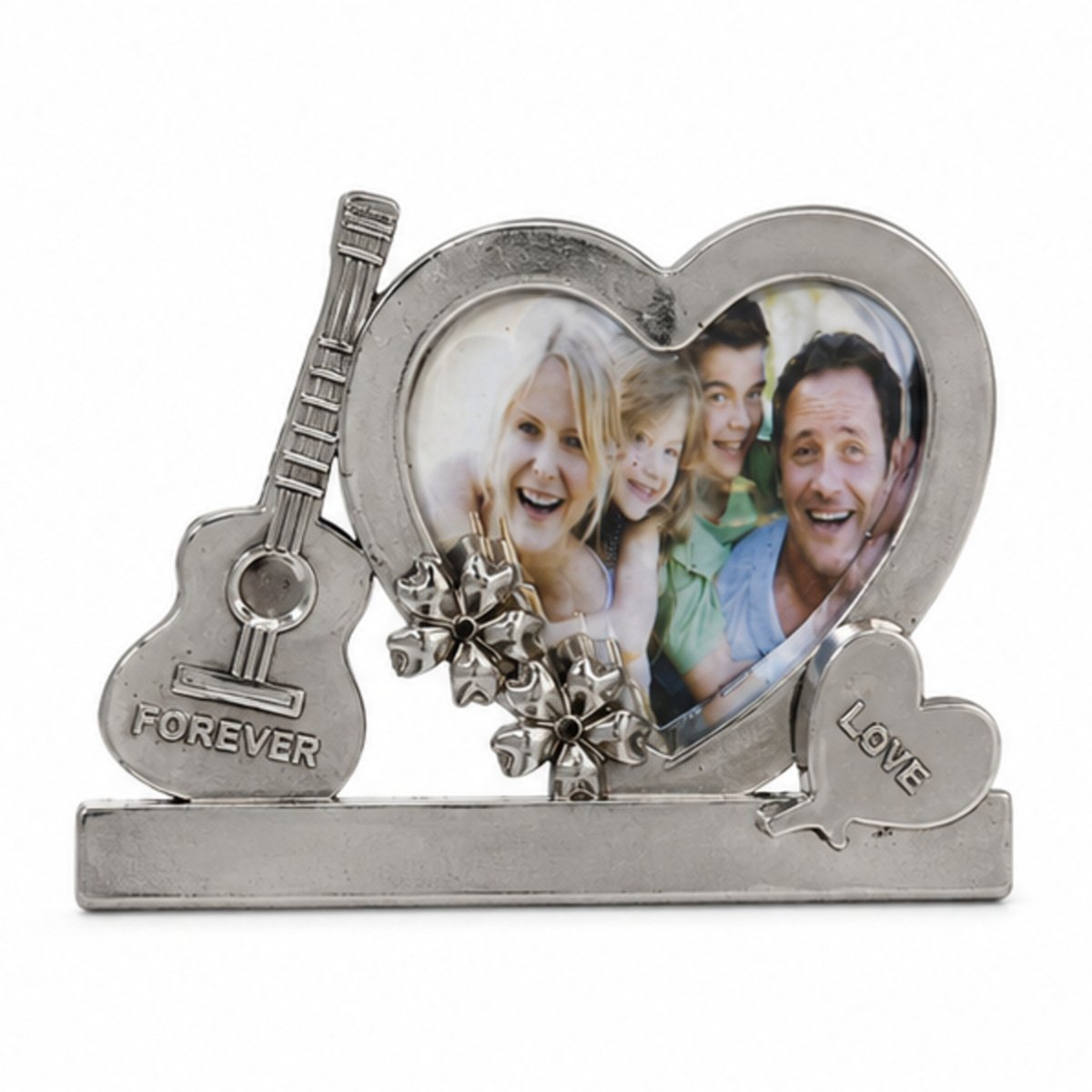 Purple & Silver Folding Double Photo Frame - Image 4